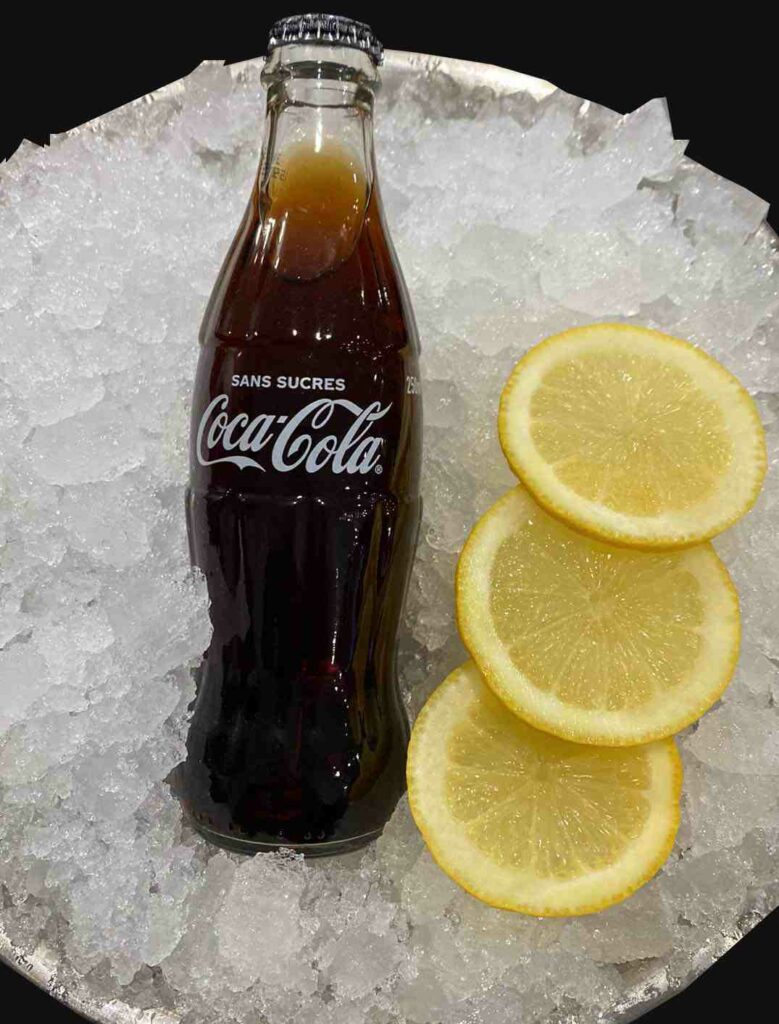 Coca Cola zero Maxime Fruits de Mer - Écailler Poissonnier